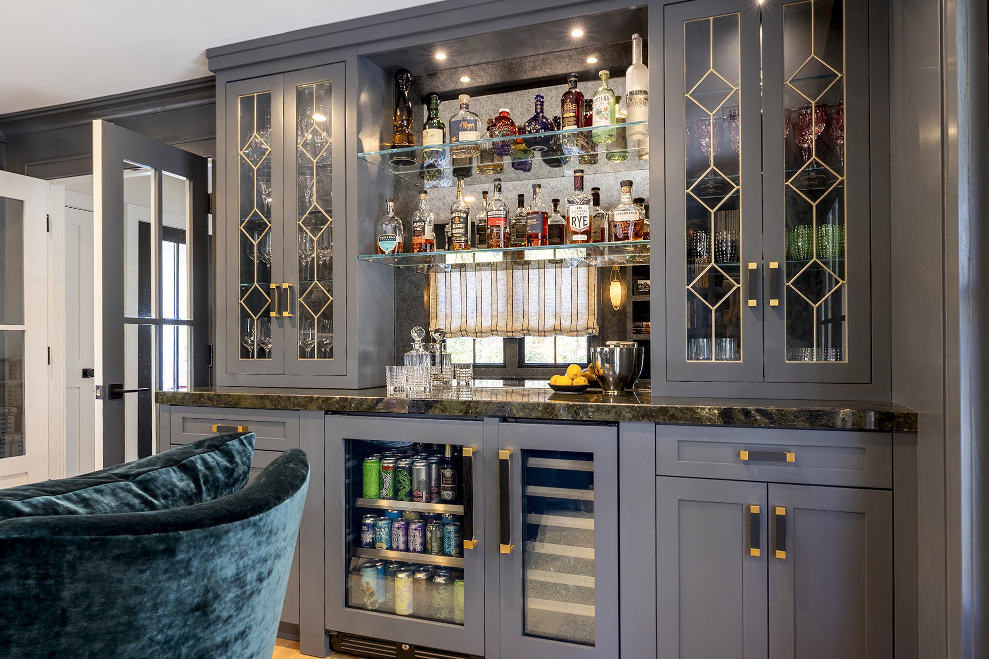 Bar Library Design Olley Court Interior Design CT