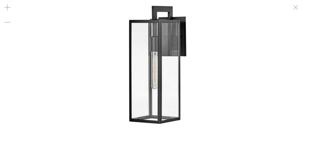 Bedford Lighting NY Max Wall Mount Lantern