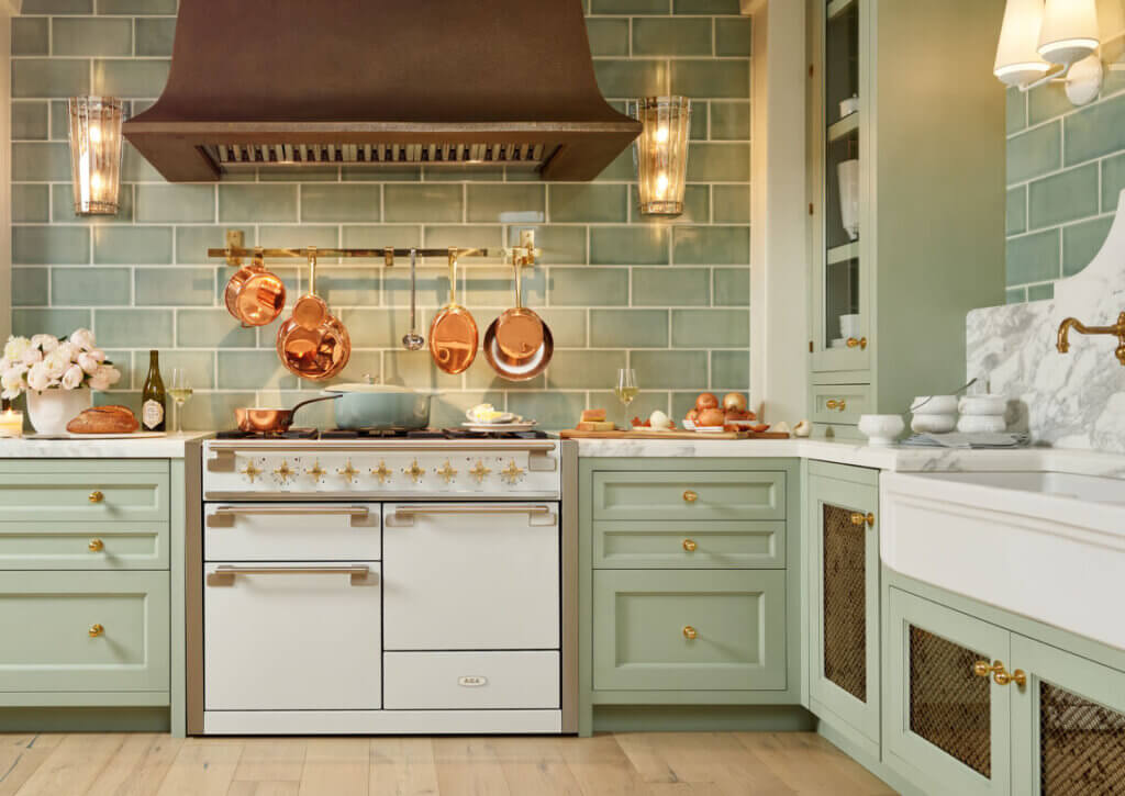 Powerhouse Kitchens & Appliance Aga Elise green